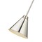 Z-Lite Eaton 1 Light Pendant, Polished Nickel & Polished Nickel 6011P12-PN - alternate 6